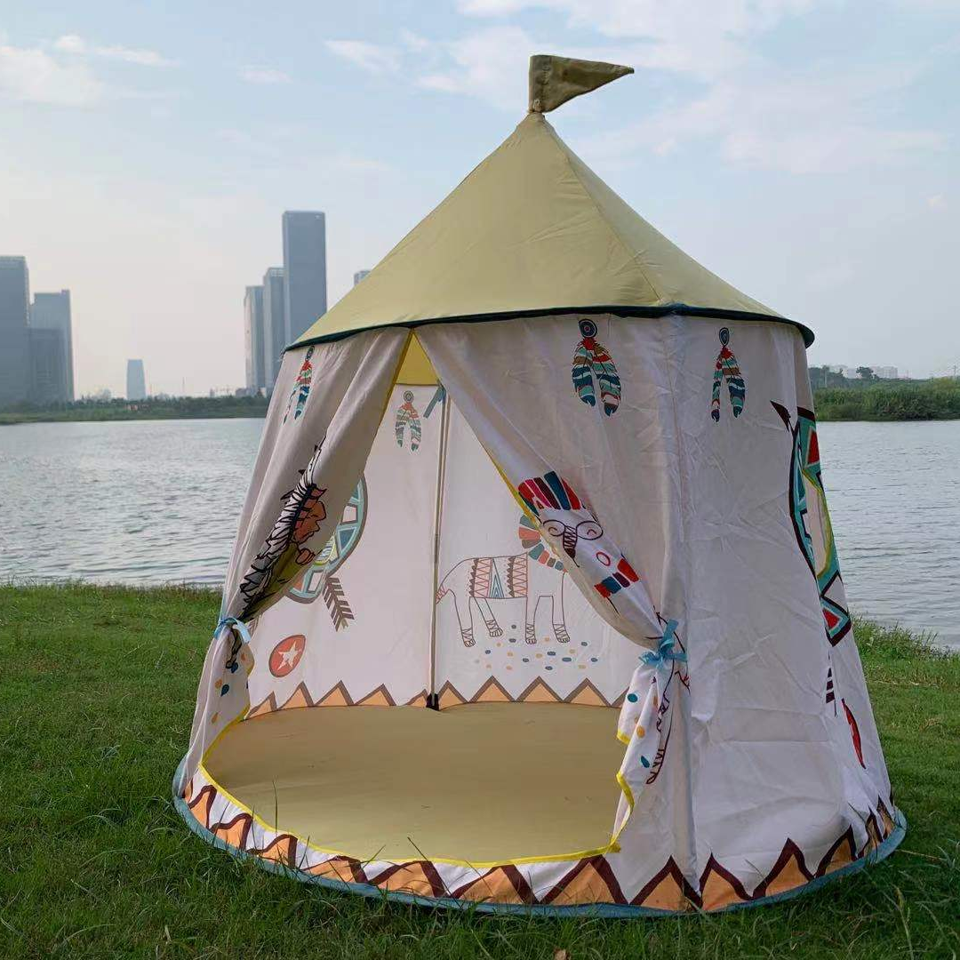 儿童室内印第安帐篷