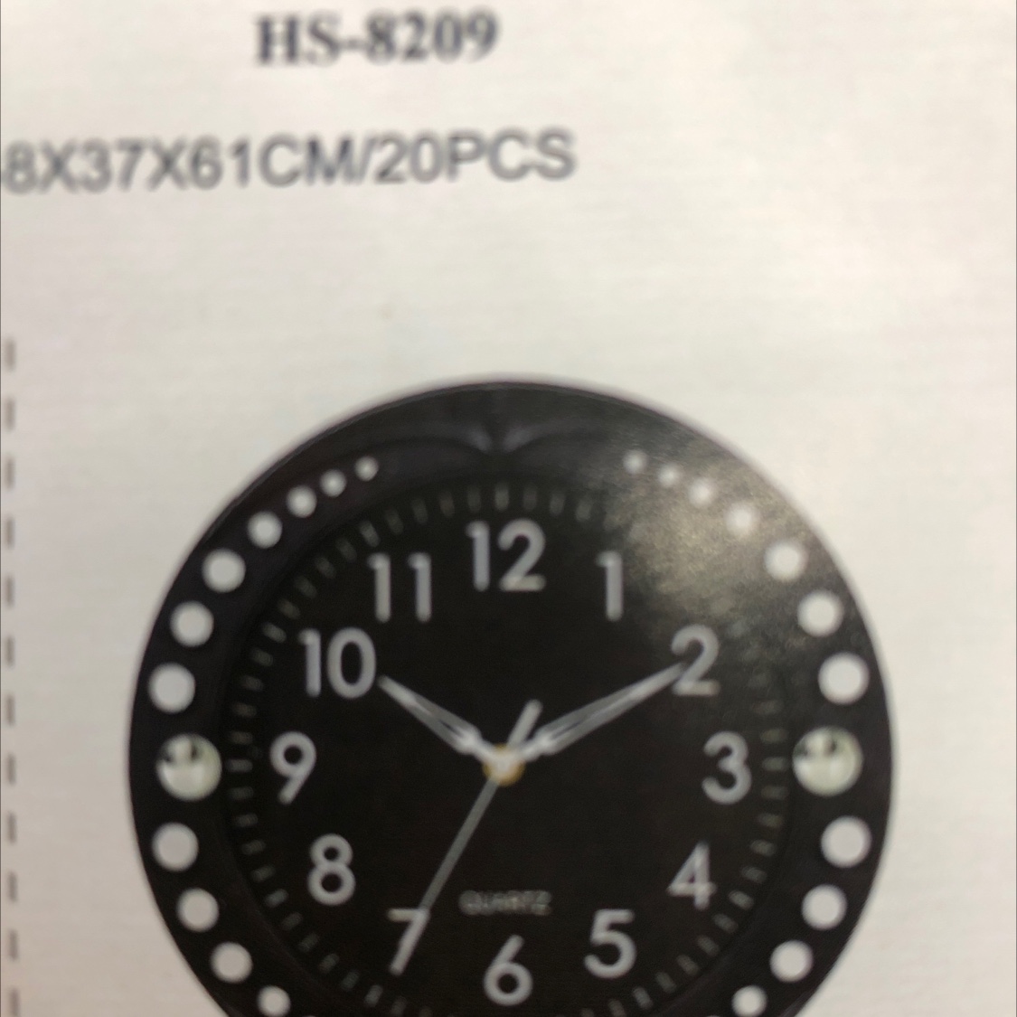 9003 Wall clock