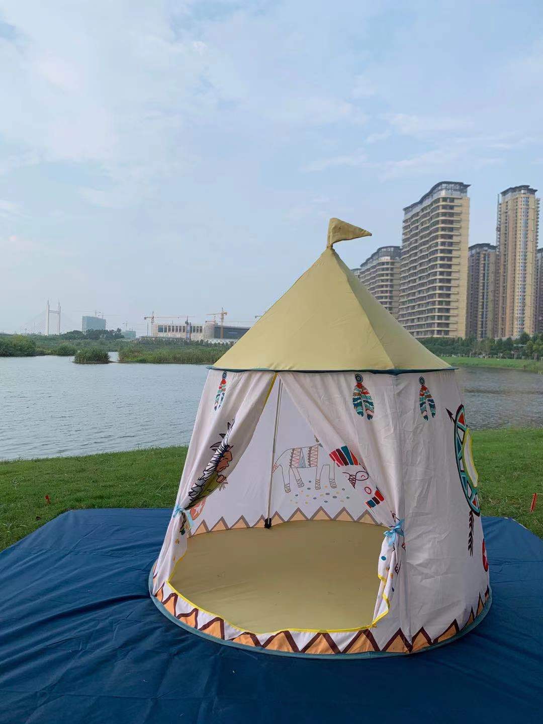 Children's indoor Indian tent Application Scenario