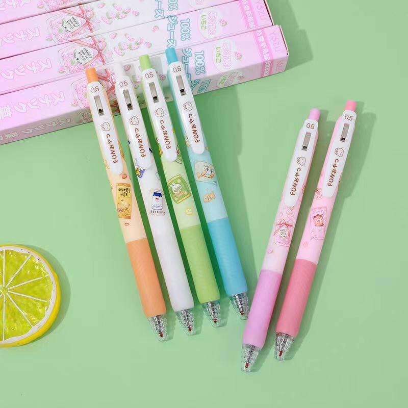 按动中性笔盲盒