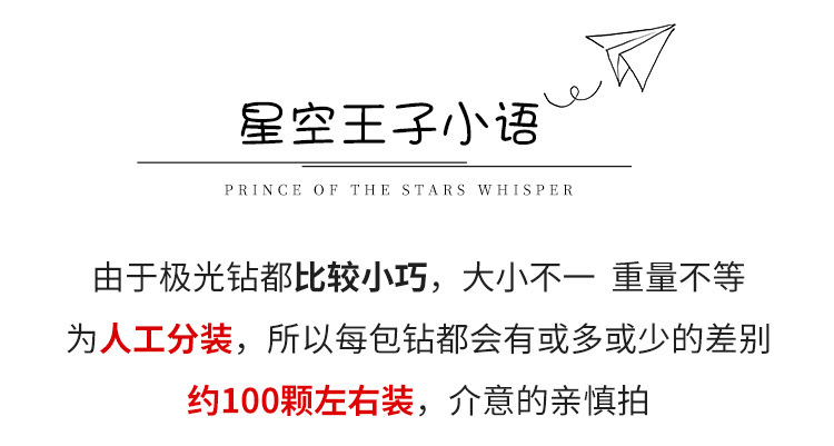 美甲钻网红爆款极光钻魅影紫水钻超闪指甲钻石饰品平底冰透异形钻产品图