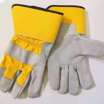 厂家直销品质优良电焊牛皮手套。头层
