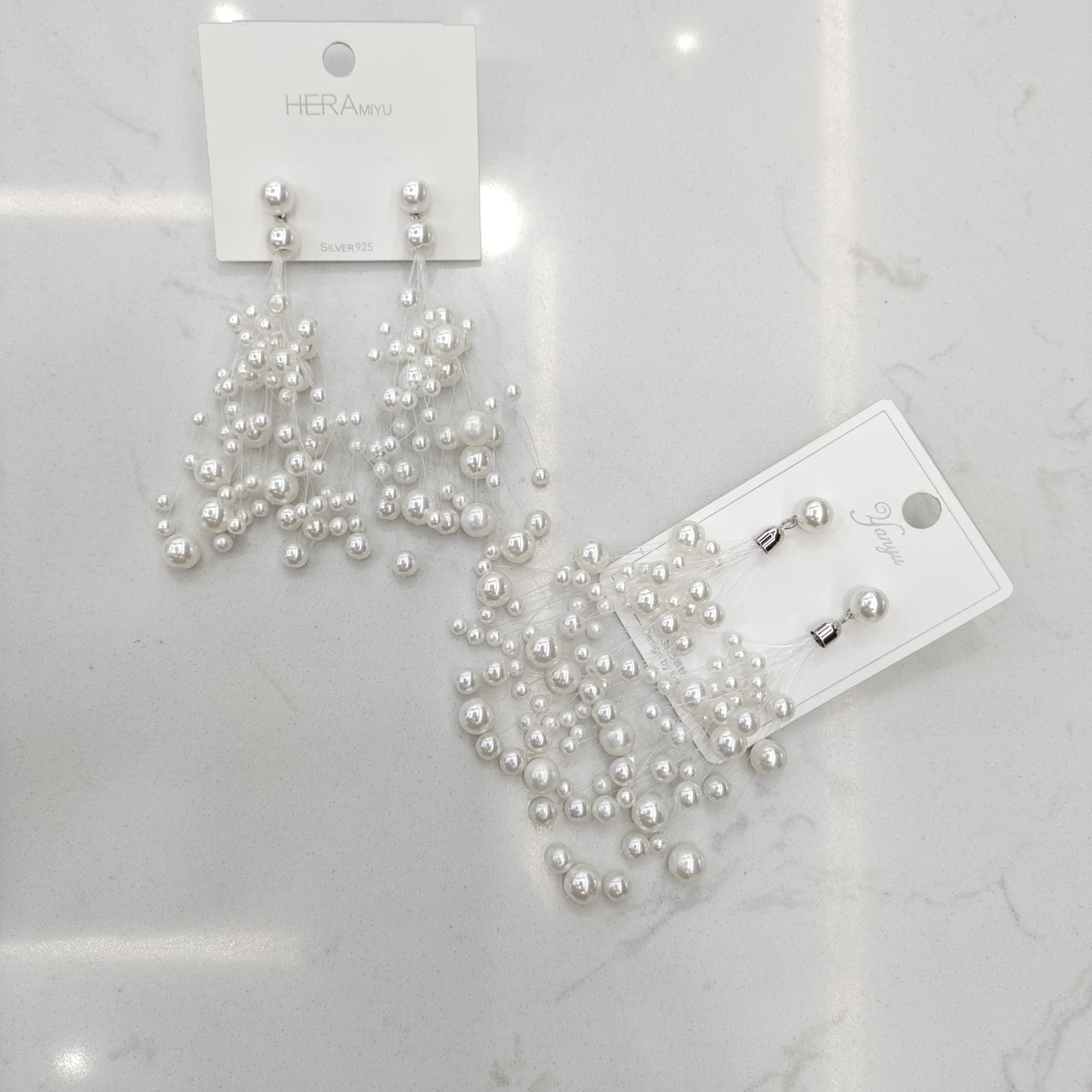 时尚经典系列珍珠流苏耳ins主推款爆