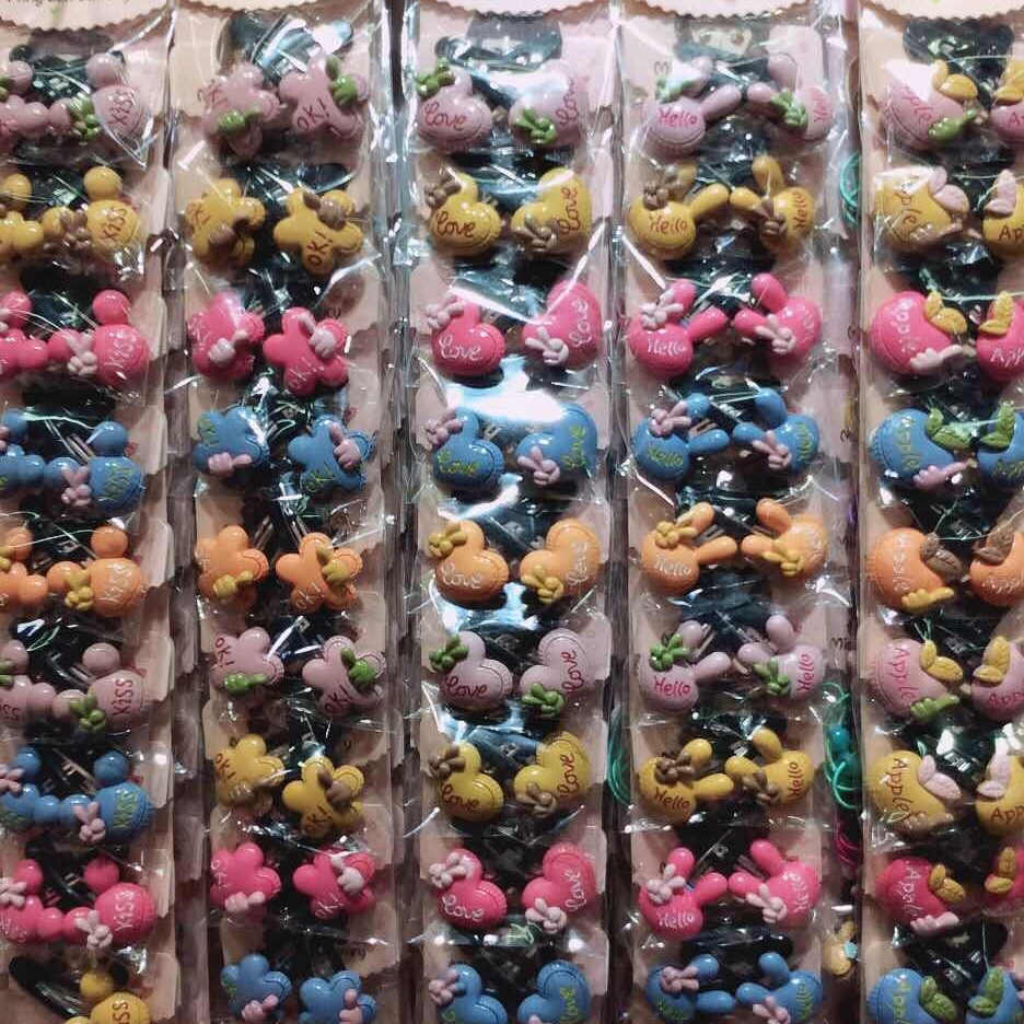 大拇指黑色BB夹