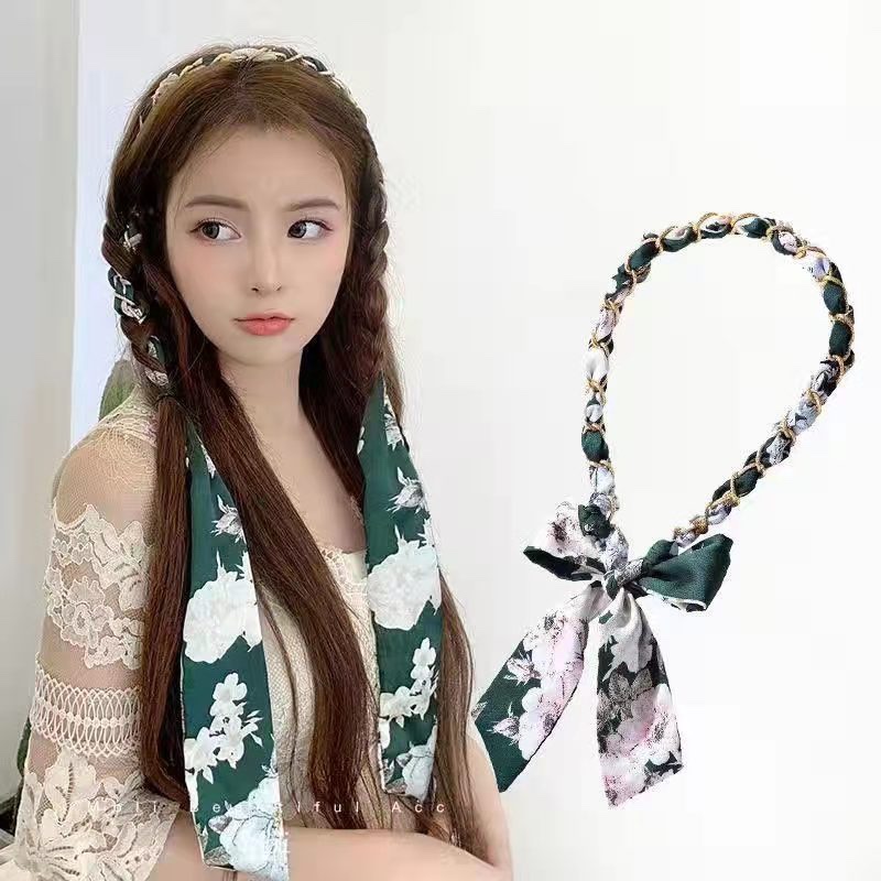 ins Fashion versatile and elegant hair accessories add charm to the hair band 6
