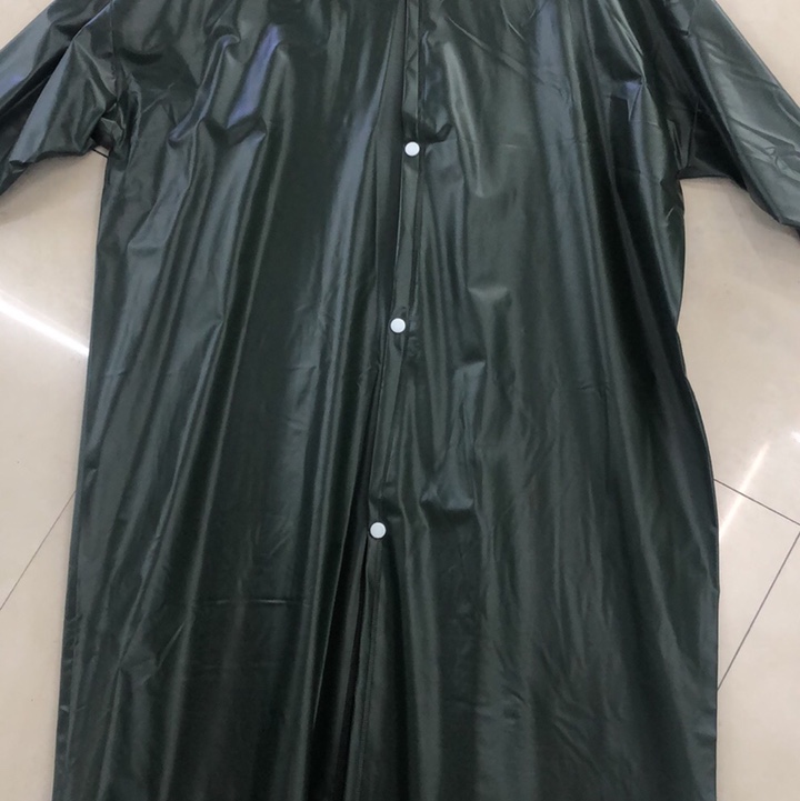 复合长款加厚全身户外防雨抗污成人便携黑色长雨衣