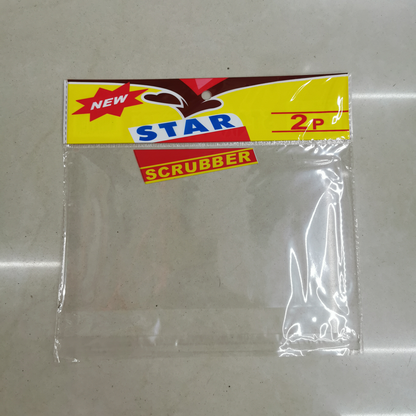 清洁球钢丝球包装袋opp袋现货2PC2只装