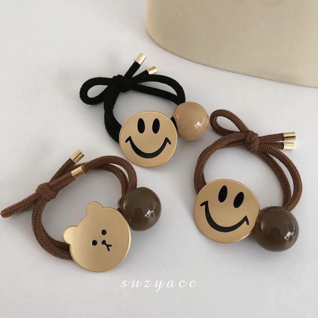 Large Hair Circle South Korean Net Red 2023 Temperament Tie Rope Female Simple Ball Hair Circle Hair Accessories 0902