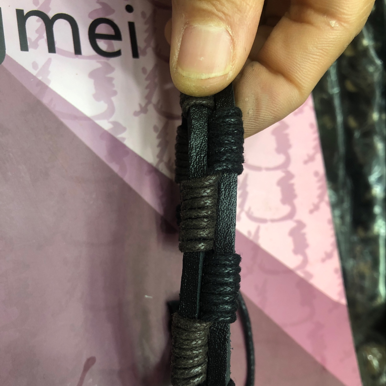 Dark Black Coffee Bracelet