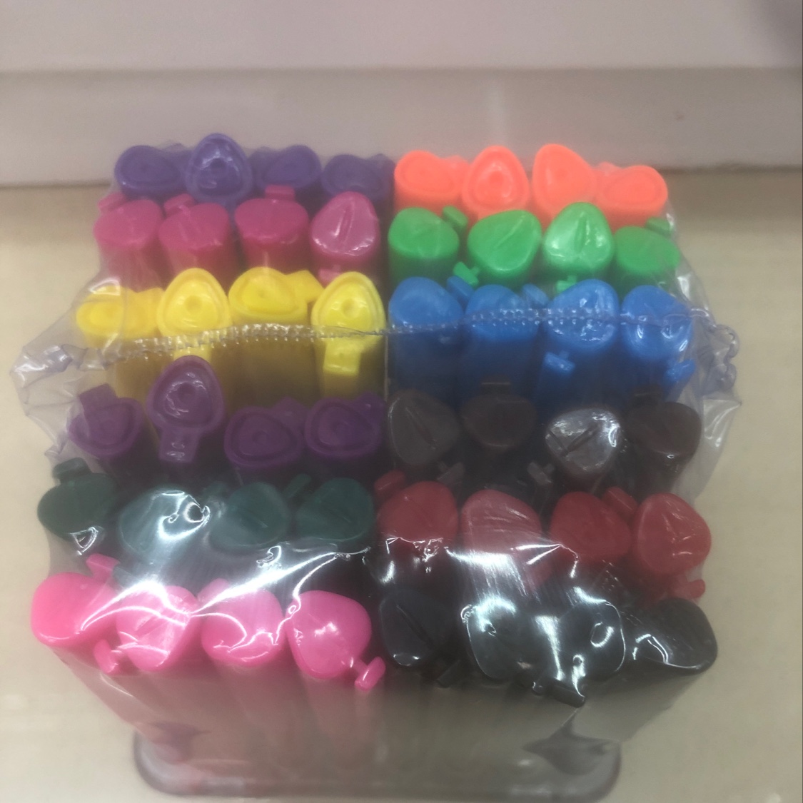 607-48 cylindrical colored ballpoint pens details Picture