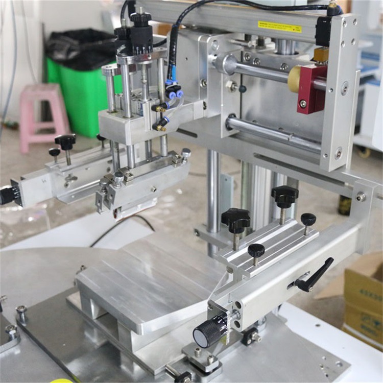 自动转盘丝印机UV油墨固化一体丝印机多工位印刷机详情图2