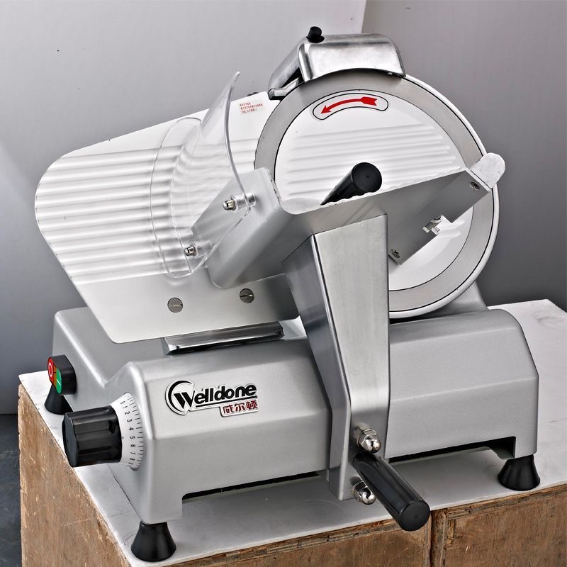 Semi-automatic slicer for hot pot restaurant mutton slicer 300 model 12-inch semi-commercial slicer detail image 3