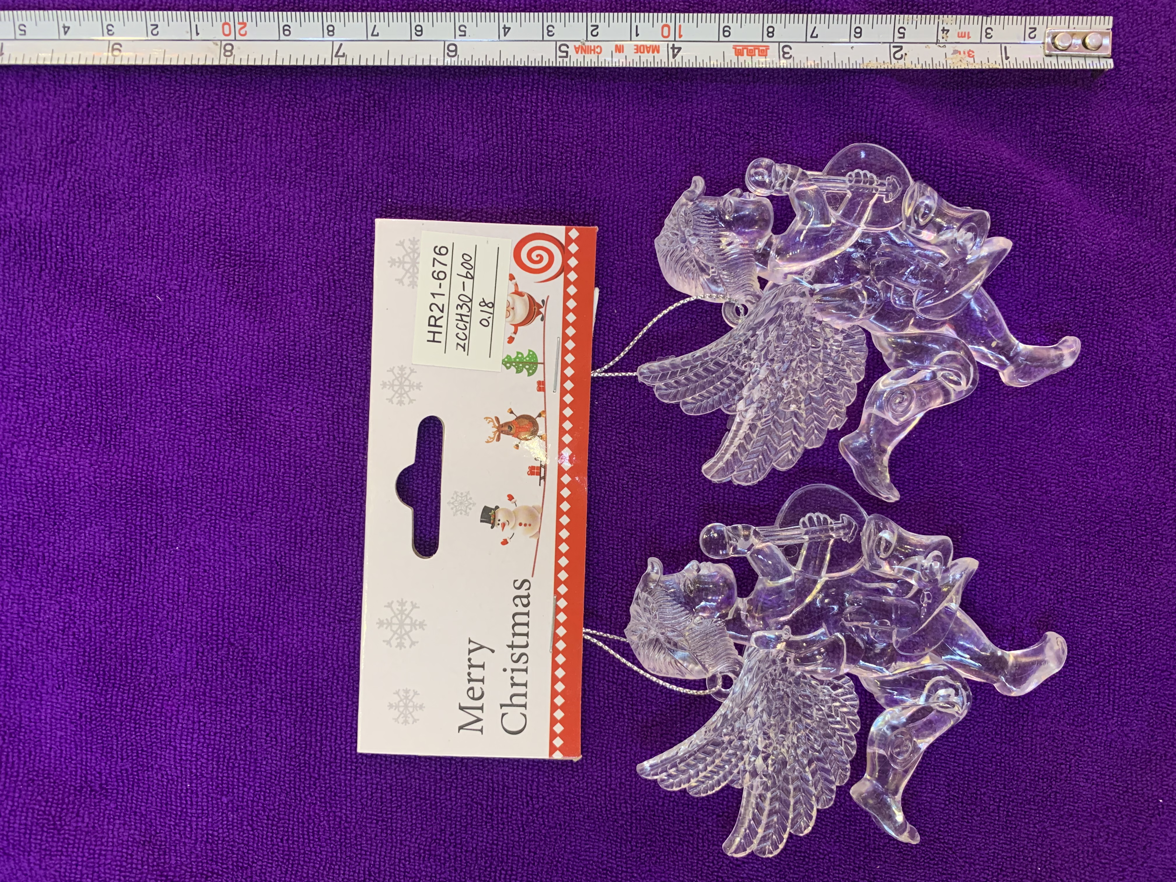 Christmas Festival cute little angel Pendant 676 Christmas Tree Pendant Store Decoration Festival Pendant Hanging Decorative Ball Window Display Pendant details Picture