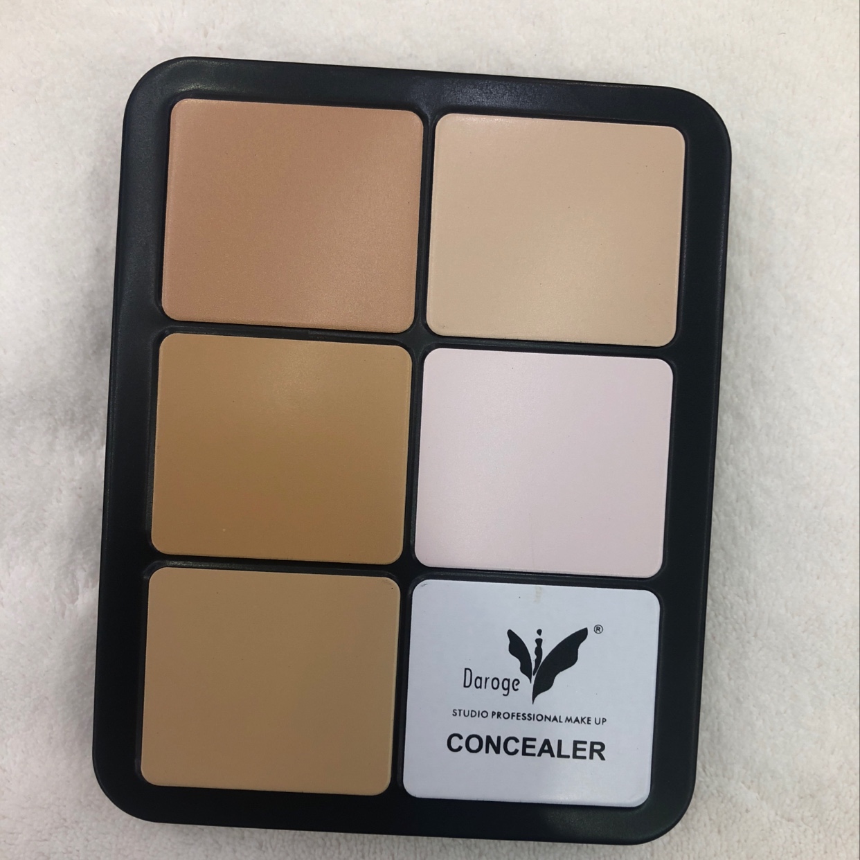 Dg23 12-Color Iron Box Concealer Matte Ground Color Smoky Eye European And American Makeup Specification drawing