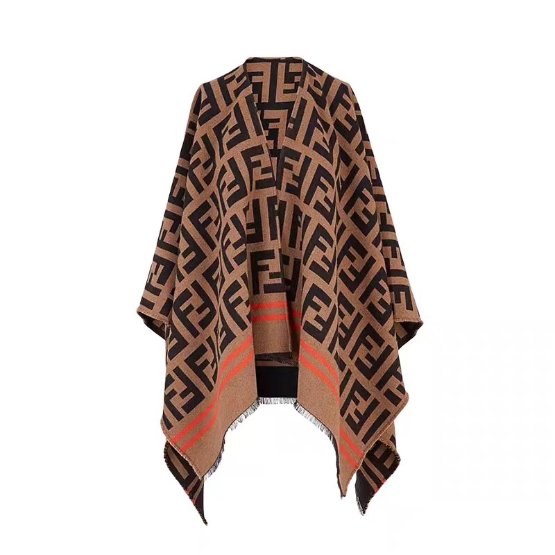 Women's Shawl Dual Purpose Coat All Match Slim Casual Explosive Scarf