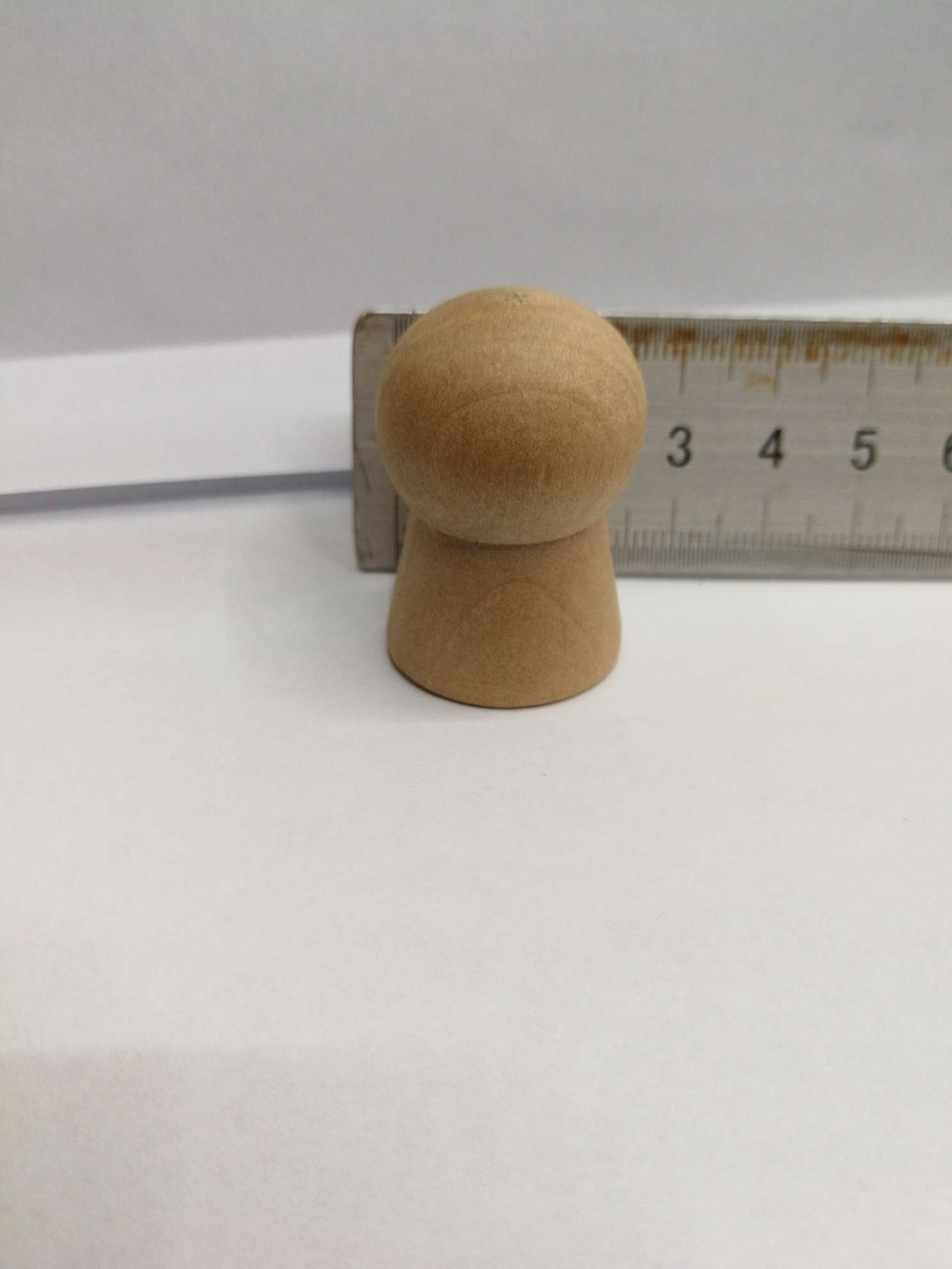 Wooden mushroom head 2.5 detail image 1