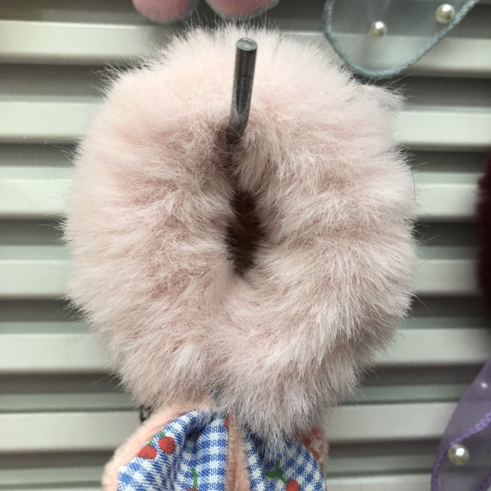 时尚女士大肠发圈头绳皮筋发绳套装韩版简约发饰品不伤发持久弹力粉色