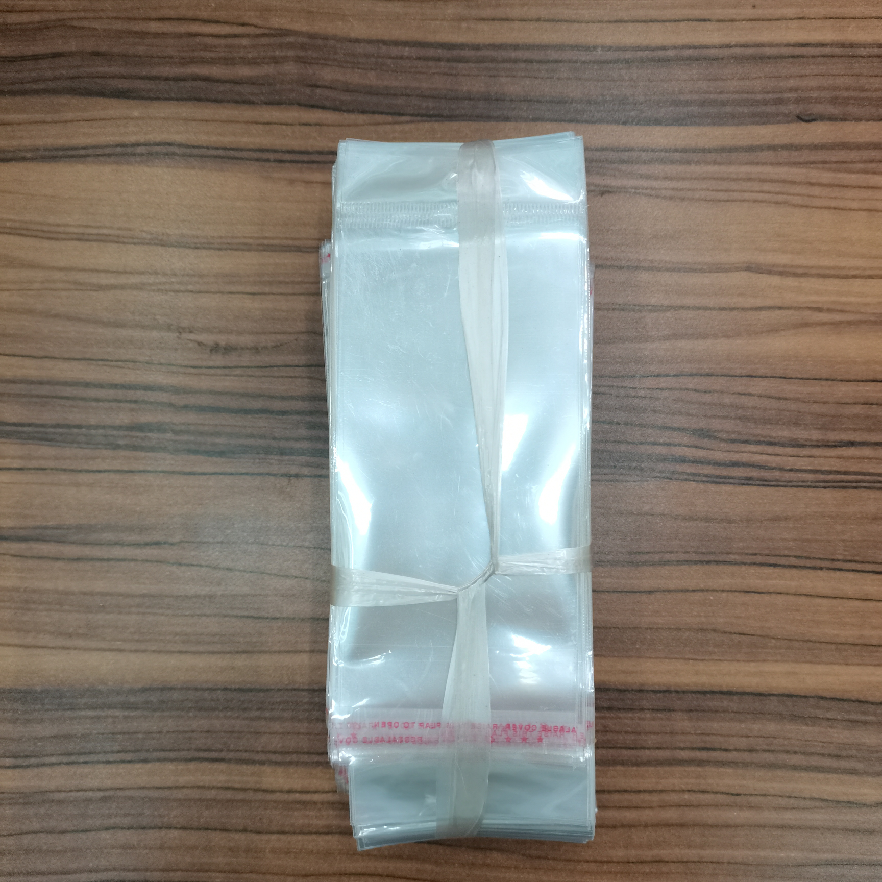 5*10，0PP透明卡头袋，可来样定做各位规格塑料袋已印花袋图