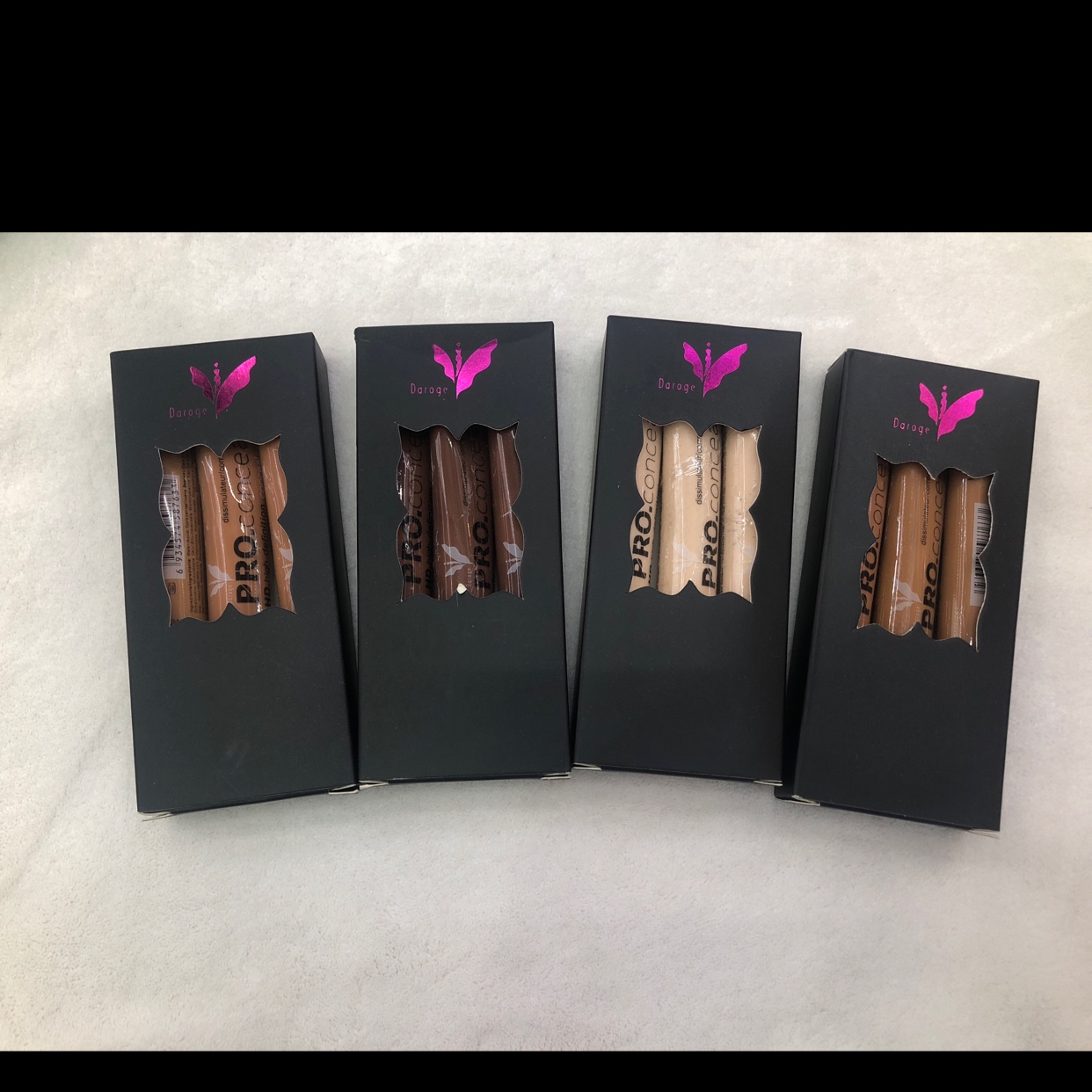 Dg-01 Single Concealer Stick 3-Dimensional V Face Brightening Nose Bridge 2-In-1 Concealer Specification drawing