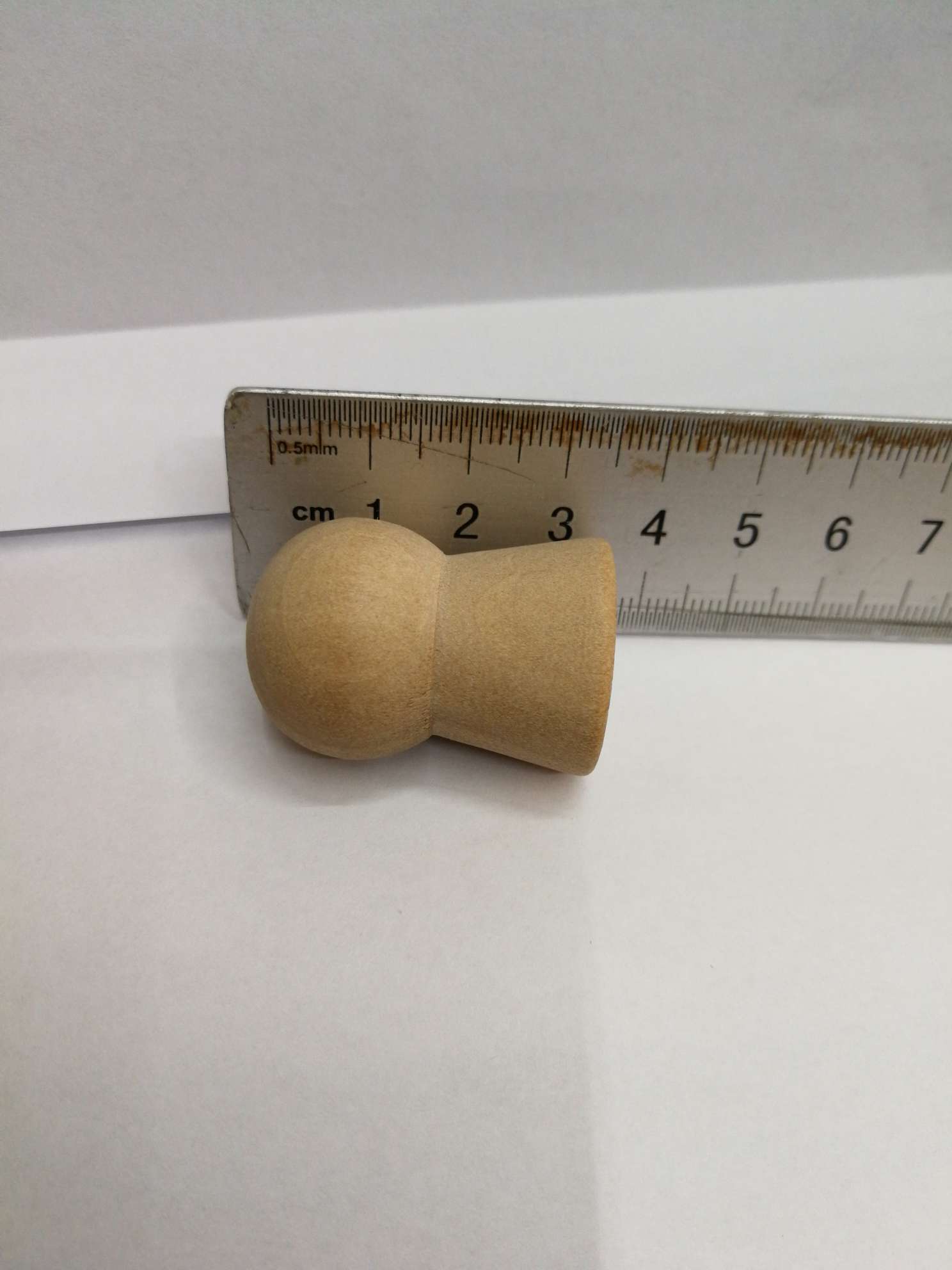 Wooden mushroom head 2.5 detail image 3