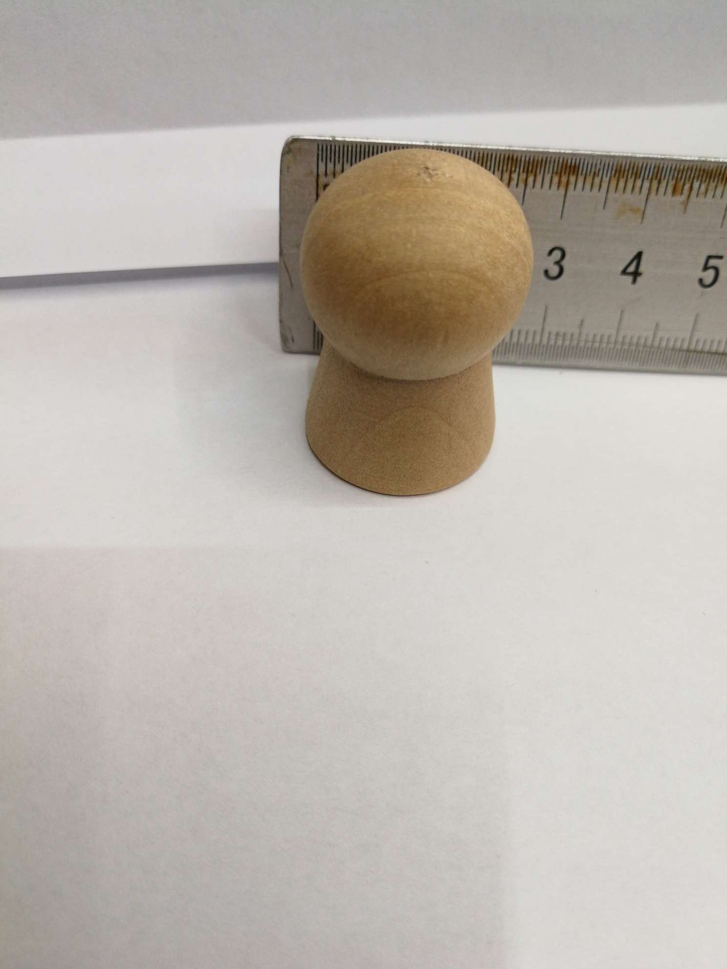 Wooden mushroom head 2.5 detail image 2