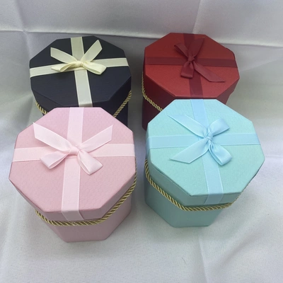 Octagon Apple Box Solid Color Four Colors