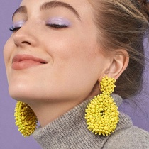 Reversible drop earrings