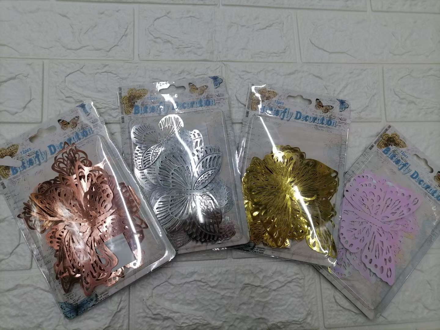 新品镂空蝴蝶家居房间装饰贴画详情图4