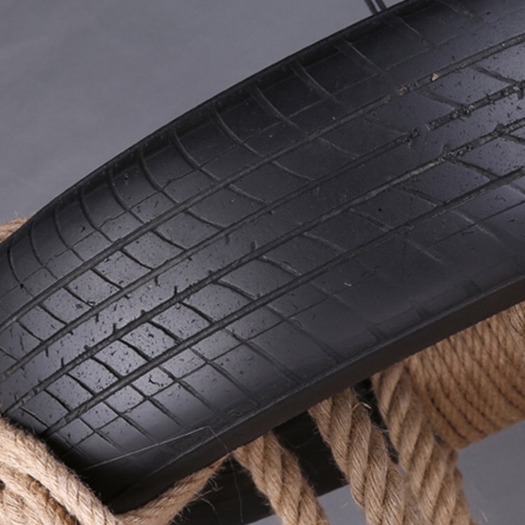 Industrial-style tire, hemp rope ceiling-mounted, coffee shop, restaurant, barbecue restaurant, hot pot restaurant, barber shop lighting fixtures detail image 10