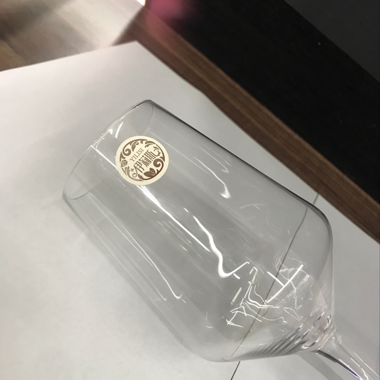 Factory direct sales of high-end crystal cups, high-end wine glasses, high-end gifts 007/D detail image 2