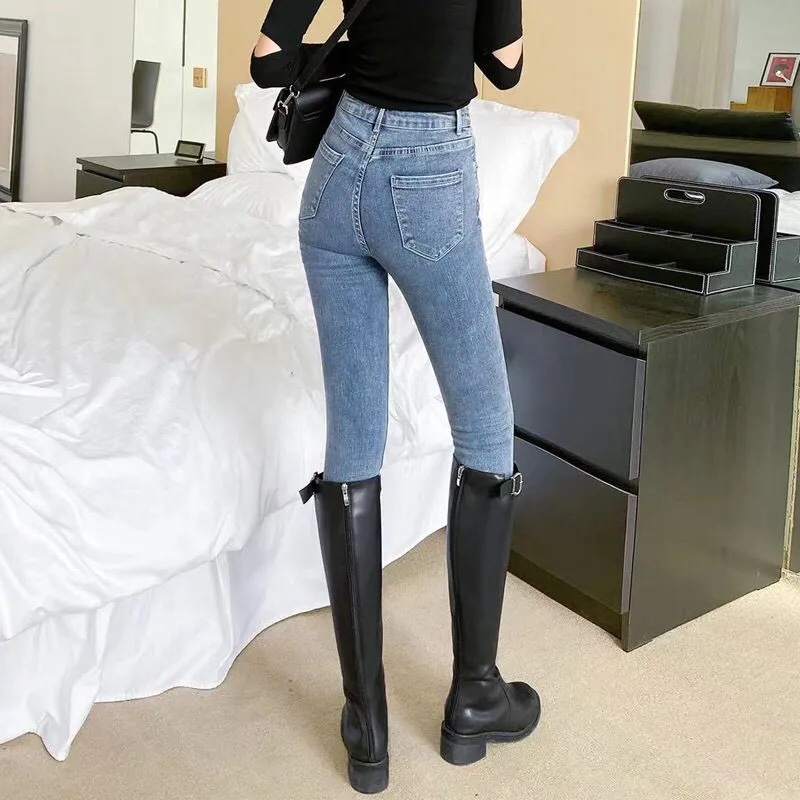 Jeans 7 Women's Pants Slim Fit Women's Jeans Fashion Trend Denim Pants For Women