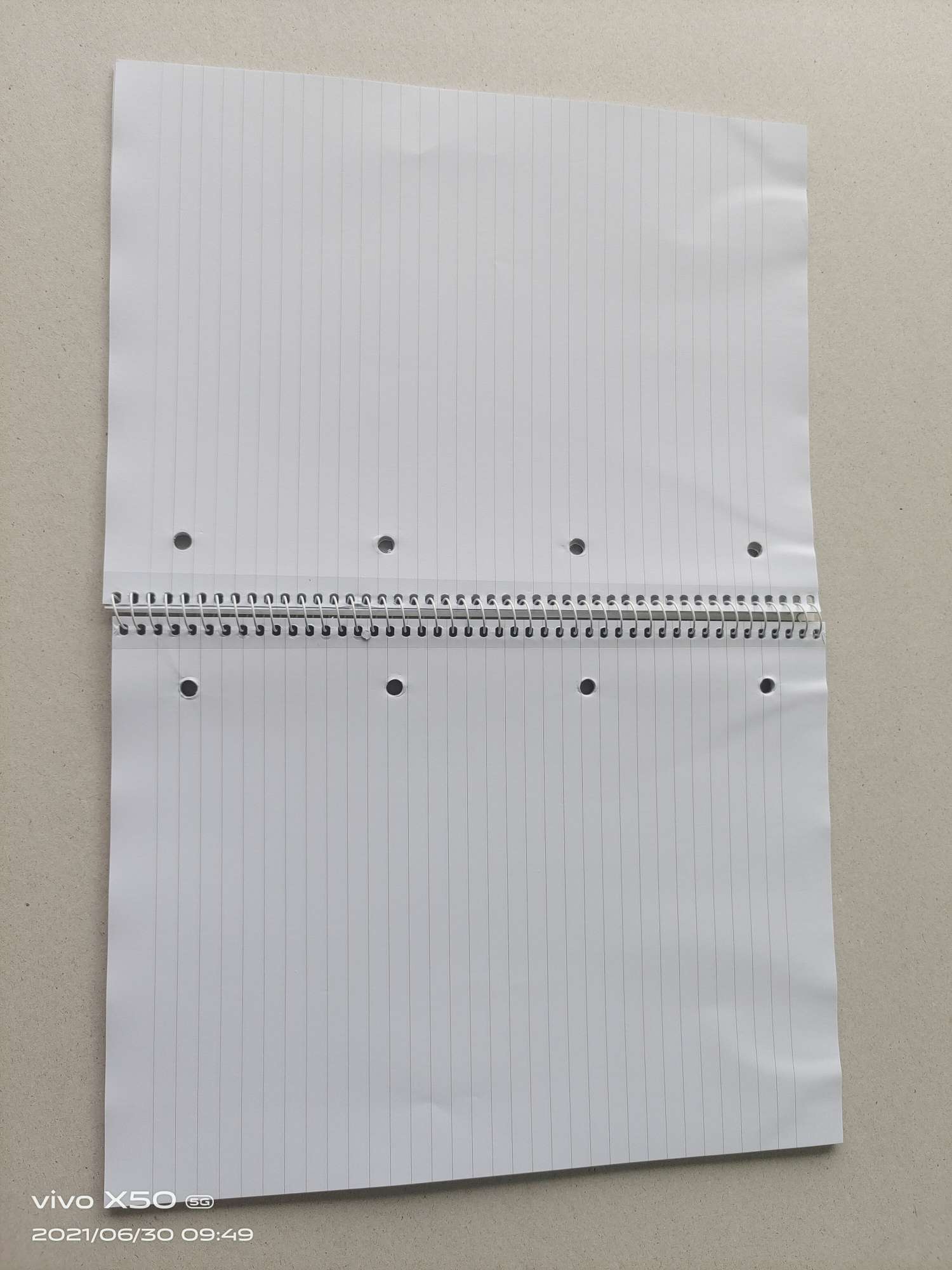 A4 Notebook Office Supplies School Supplies Specification drawing