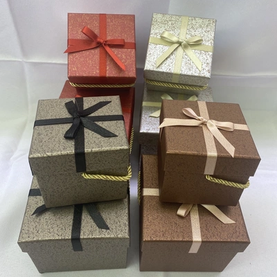 Square Two-Piece Wall Pattern Apple Box