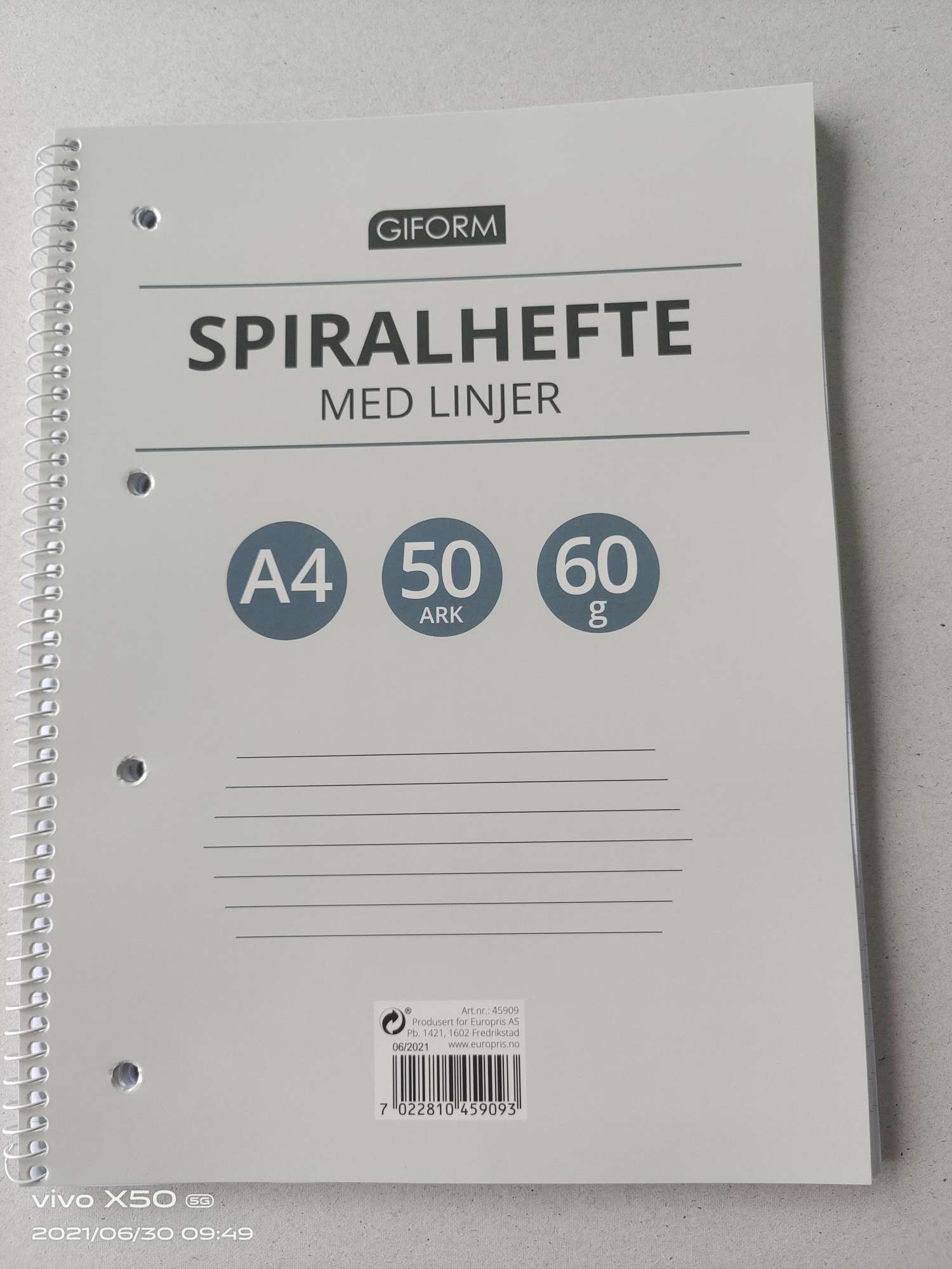 A4 Notebook Office Supplies School Supplies details Picture