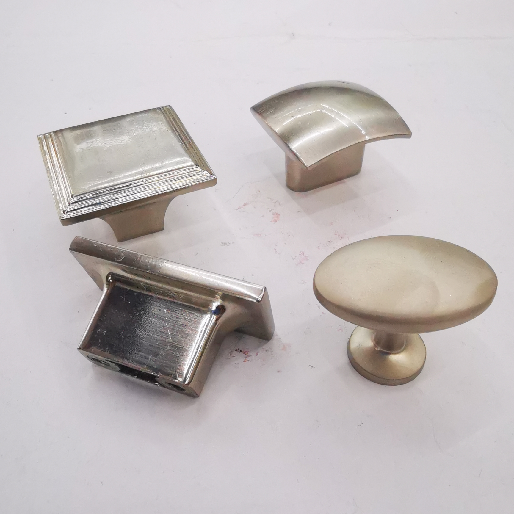 Zinc-alloy drawer handle small handle handle plated nickel handle handle full figure