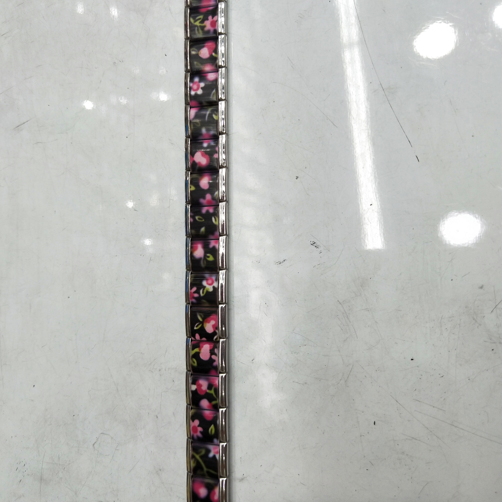 1 Stainless steel bracelet