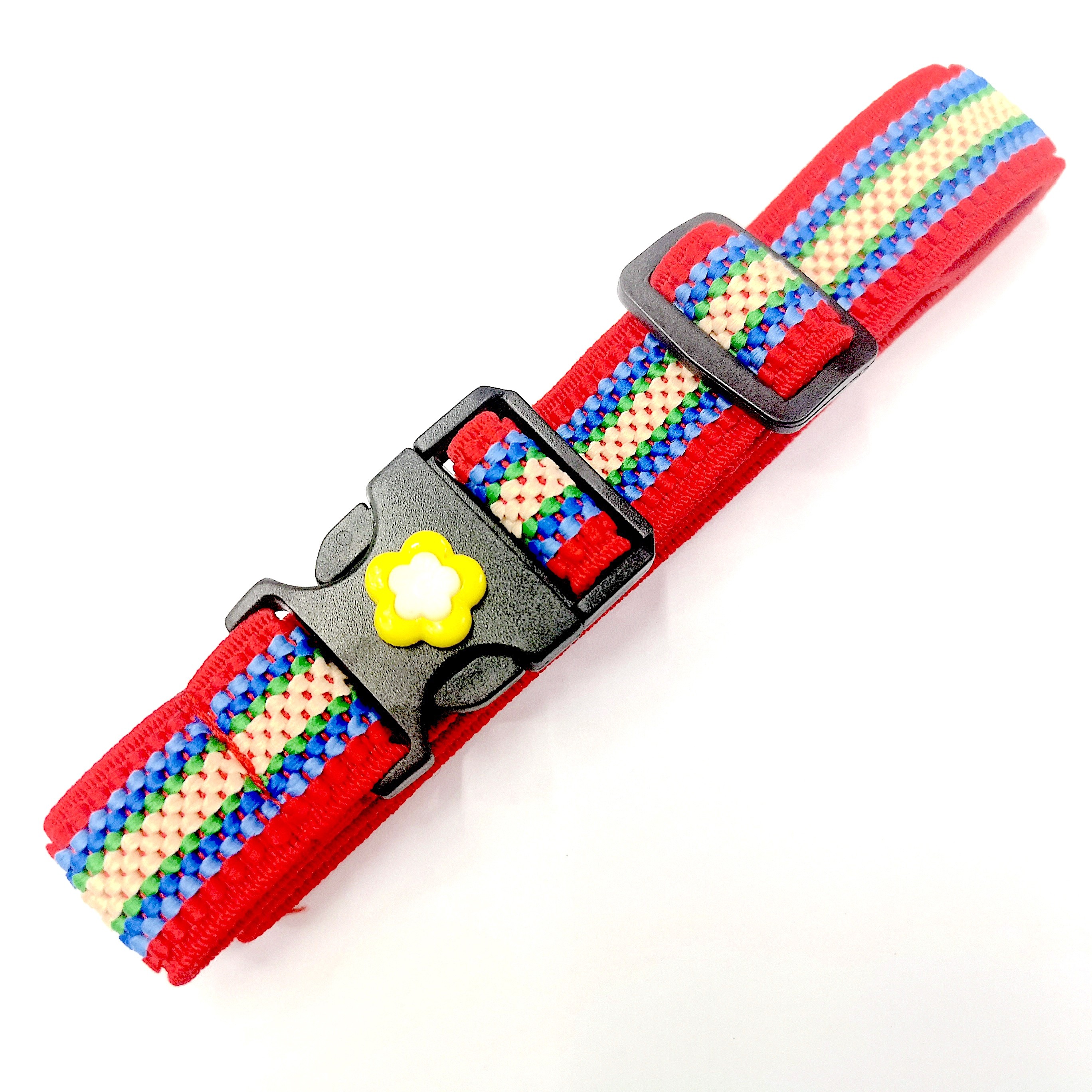 百金儿童松紧弹力糖果色腰带 插扣皮带 时尚休闲厂家批发织布裤带详情图12