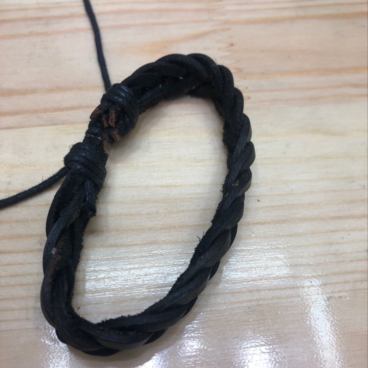 Five Leather Bracelets full figure
