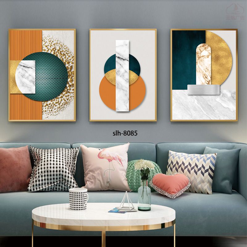 铝合金晶瓷晶贝轻奢抽象三件套60*80*33️⃣白底实物图