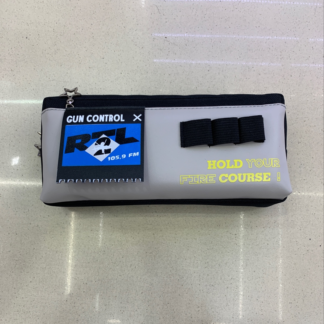 Men's pen case, double-layer pen case 7535 Specification image