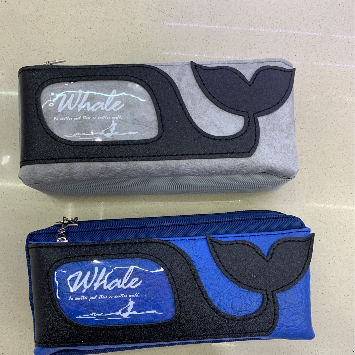 Men's pen case, double-layer pen case 7472 details Picture