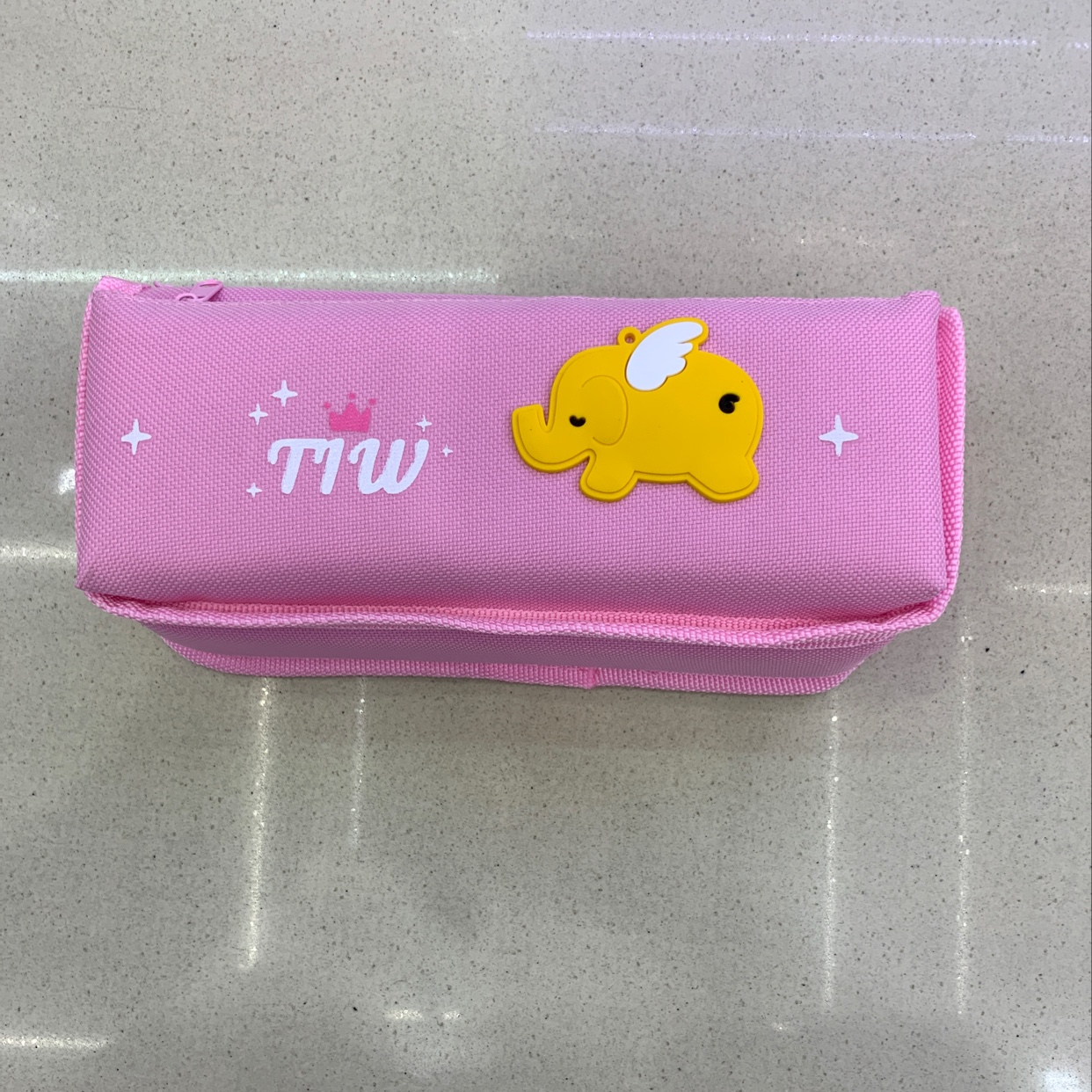 Pen Bag Women's Pen Bag Double Pen Bag 7626 Specification drawing