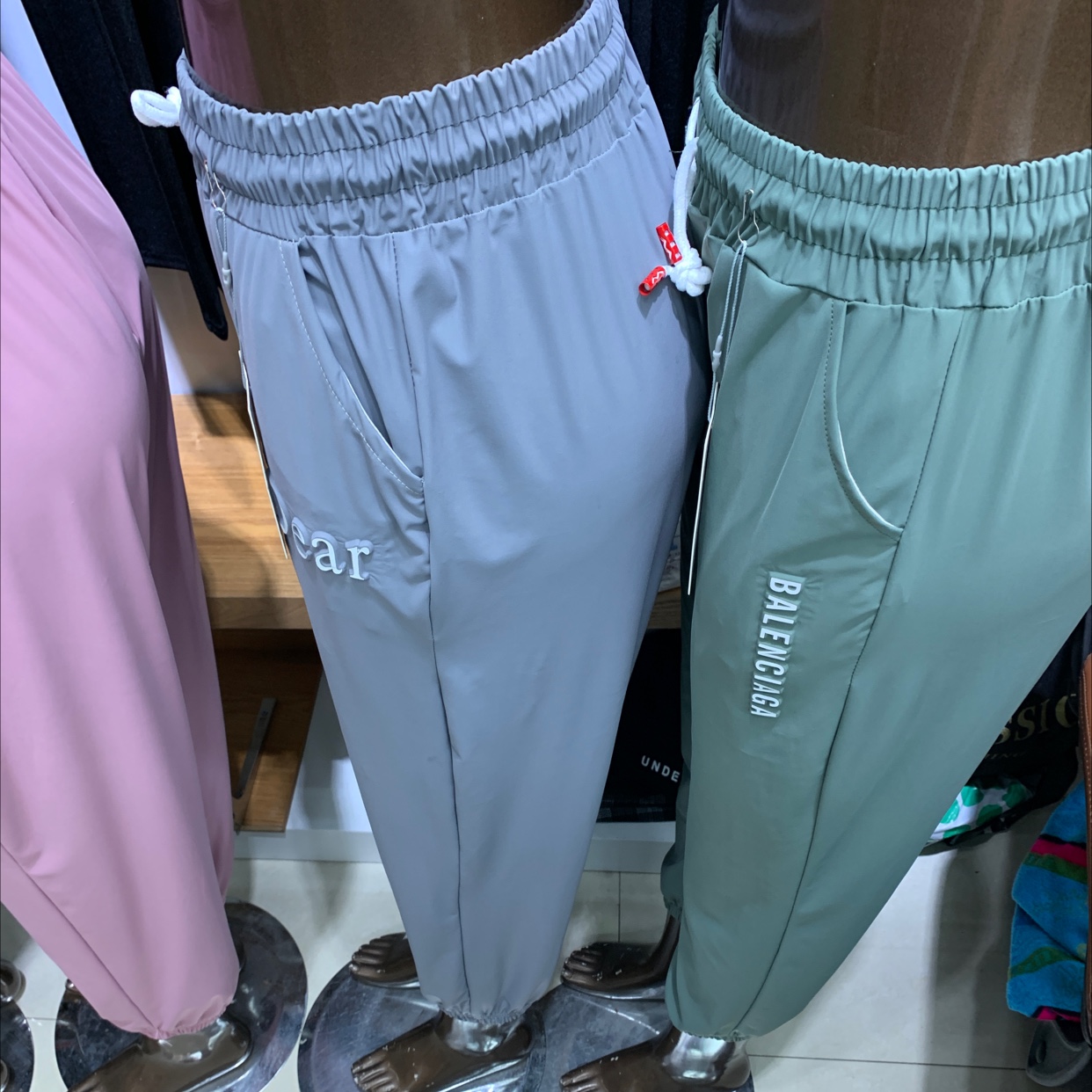 Women's casual pants, sport shorts, sun-protective cotton and linen loose and comfortable sport long pants, new spring and summer casual pants pic 1