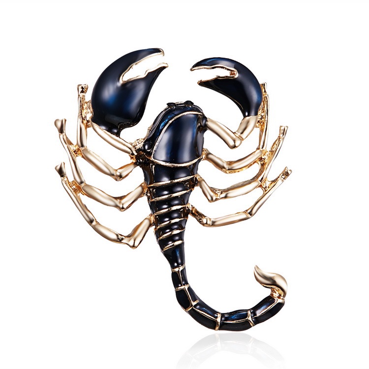Hot fashion outfit Scorpion brooch