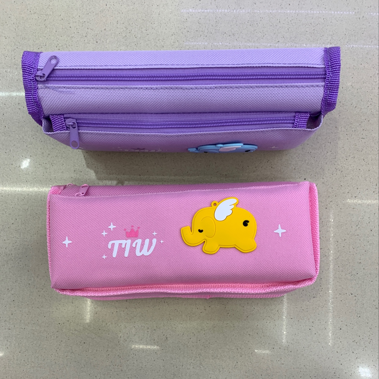 Pen Bag Women's Pen Bag Double Pen Bag 7626 Item Picture