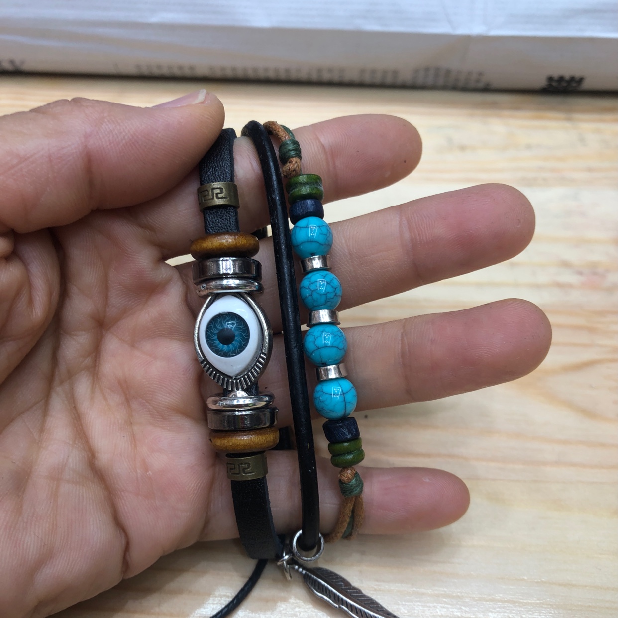 Eye Bead Bracelet details Picture