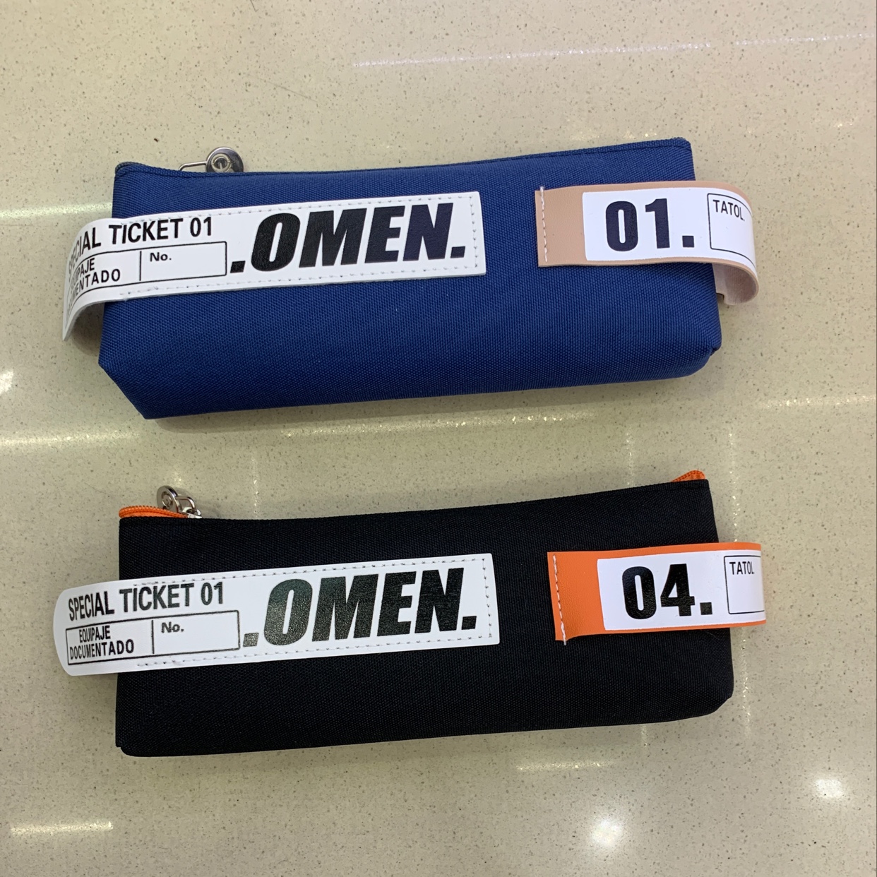 Pen Bag Men's Pen Bag Single-Layer Pen Bag Y988 Specification drawing