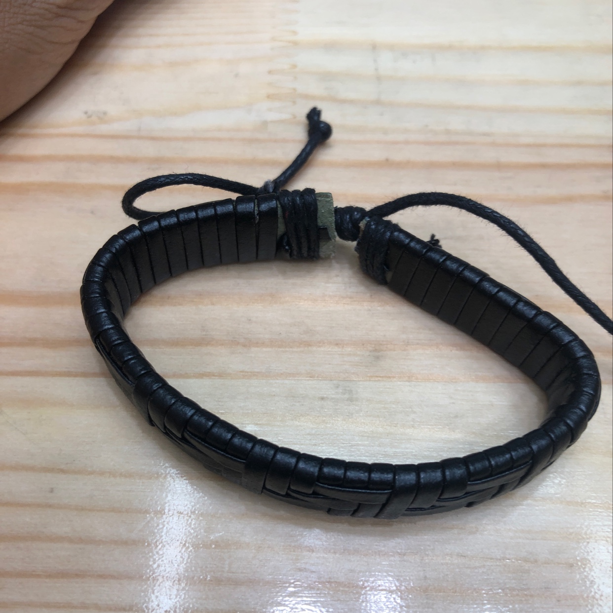 Woven Cowhide Bracelet