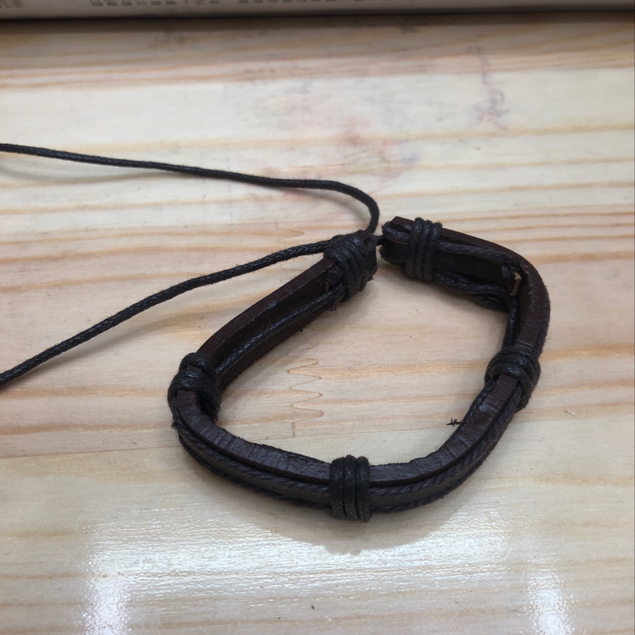 Handmade Cowhide Bracelet full figure