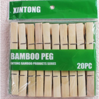 竹夹新款多功能夹外贸热销款晾衣夹5689